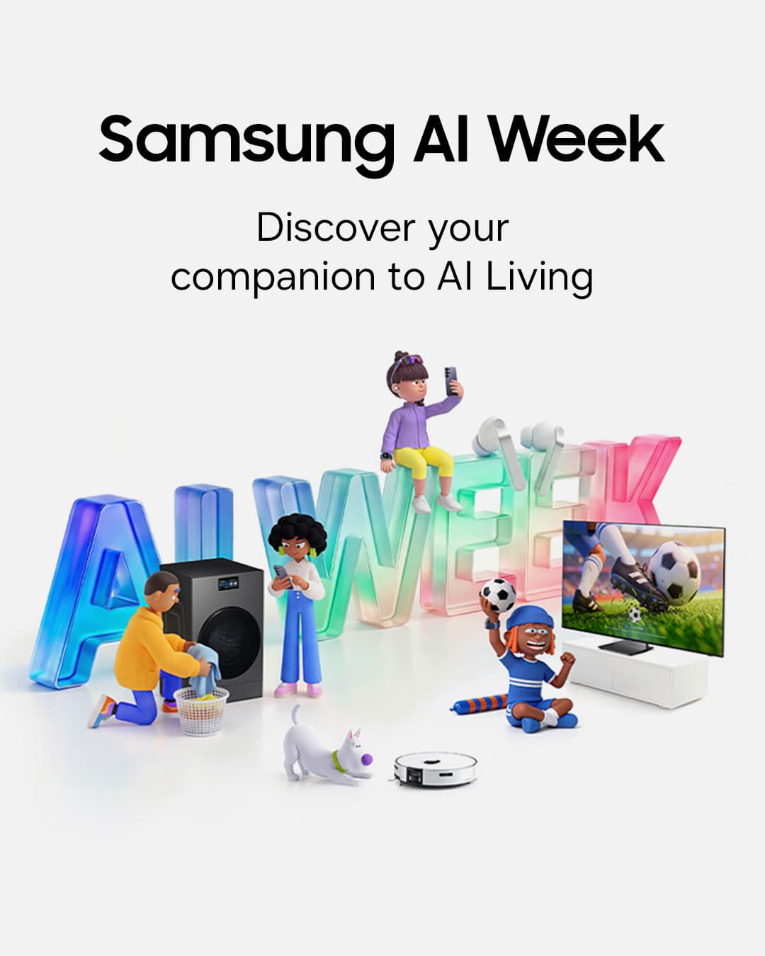 Samsung AI Week Social Media Post