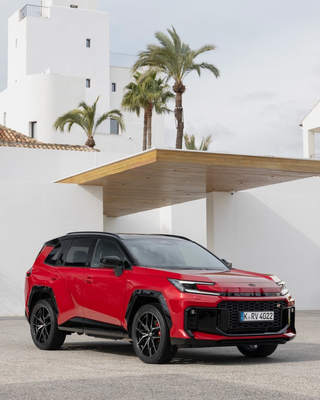 Toyota GR Sport SUV Social Media Post
