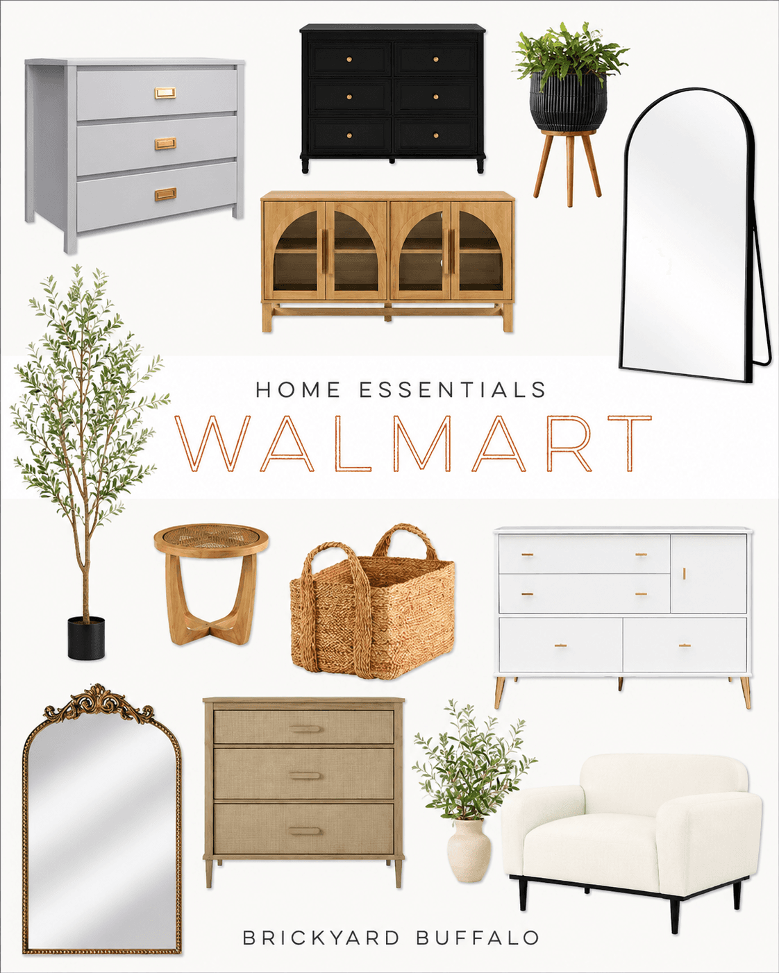 Walmart Home Essentials Mood Board