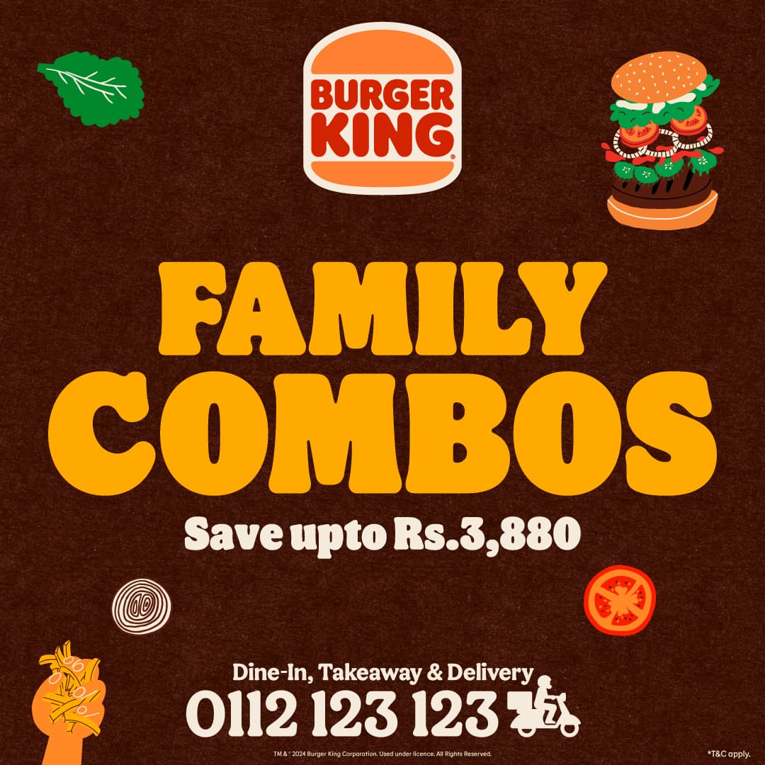 Burger King Family Combos Instagram Story
