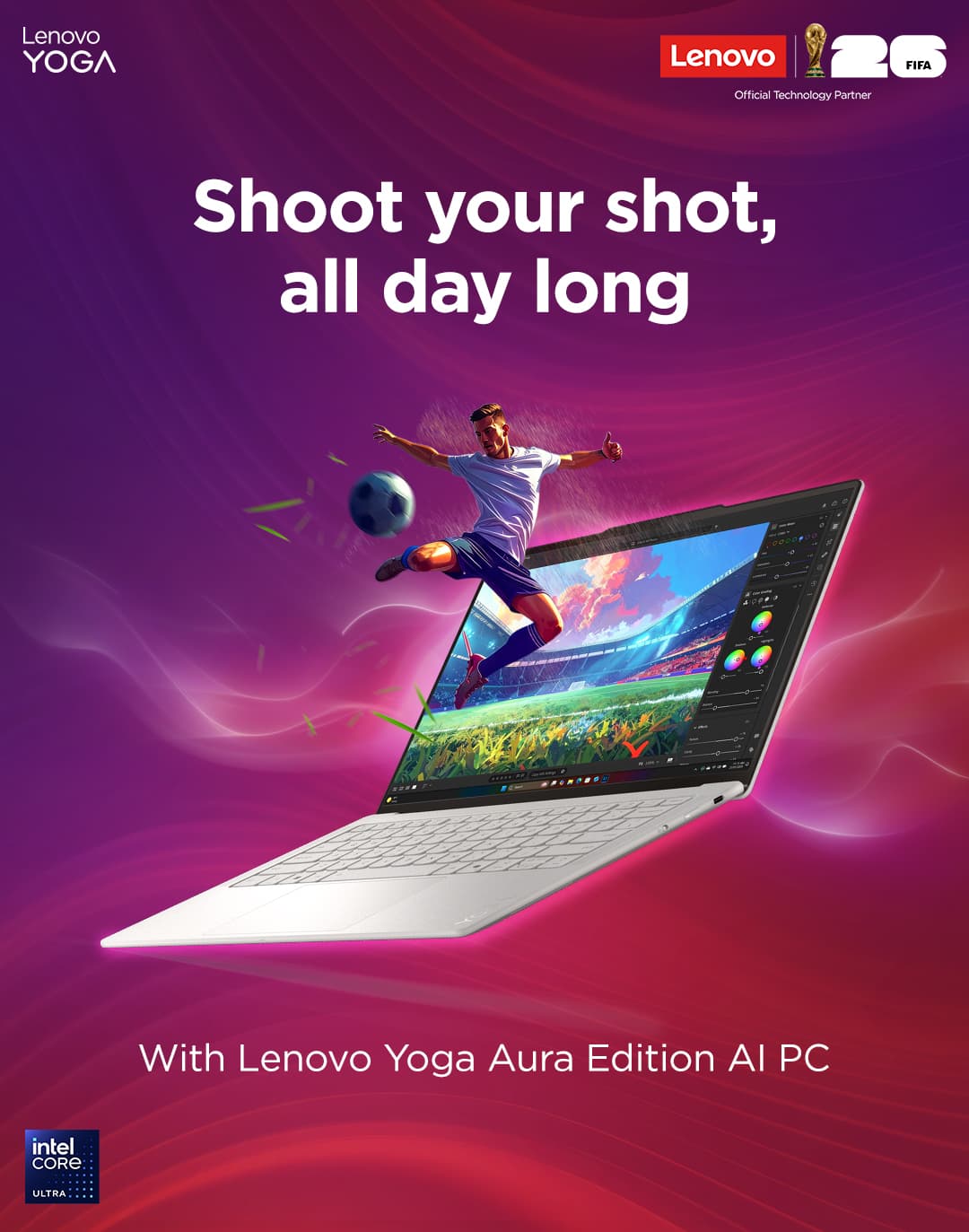 Lenovo Yoga FIFA Campaign Instagram Story