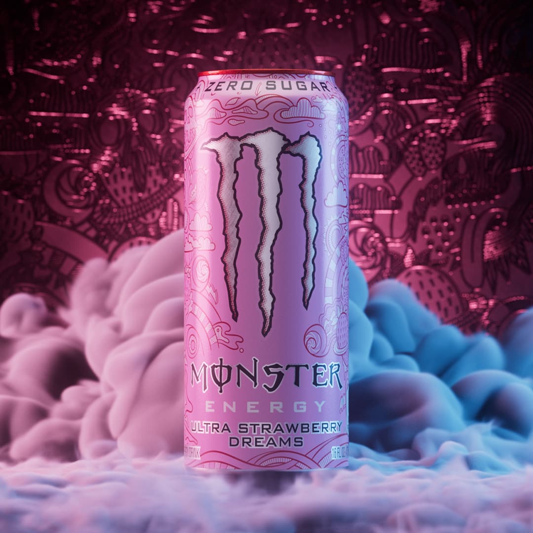 Monster Ultra Strawberry Dreams Instagram Story