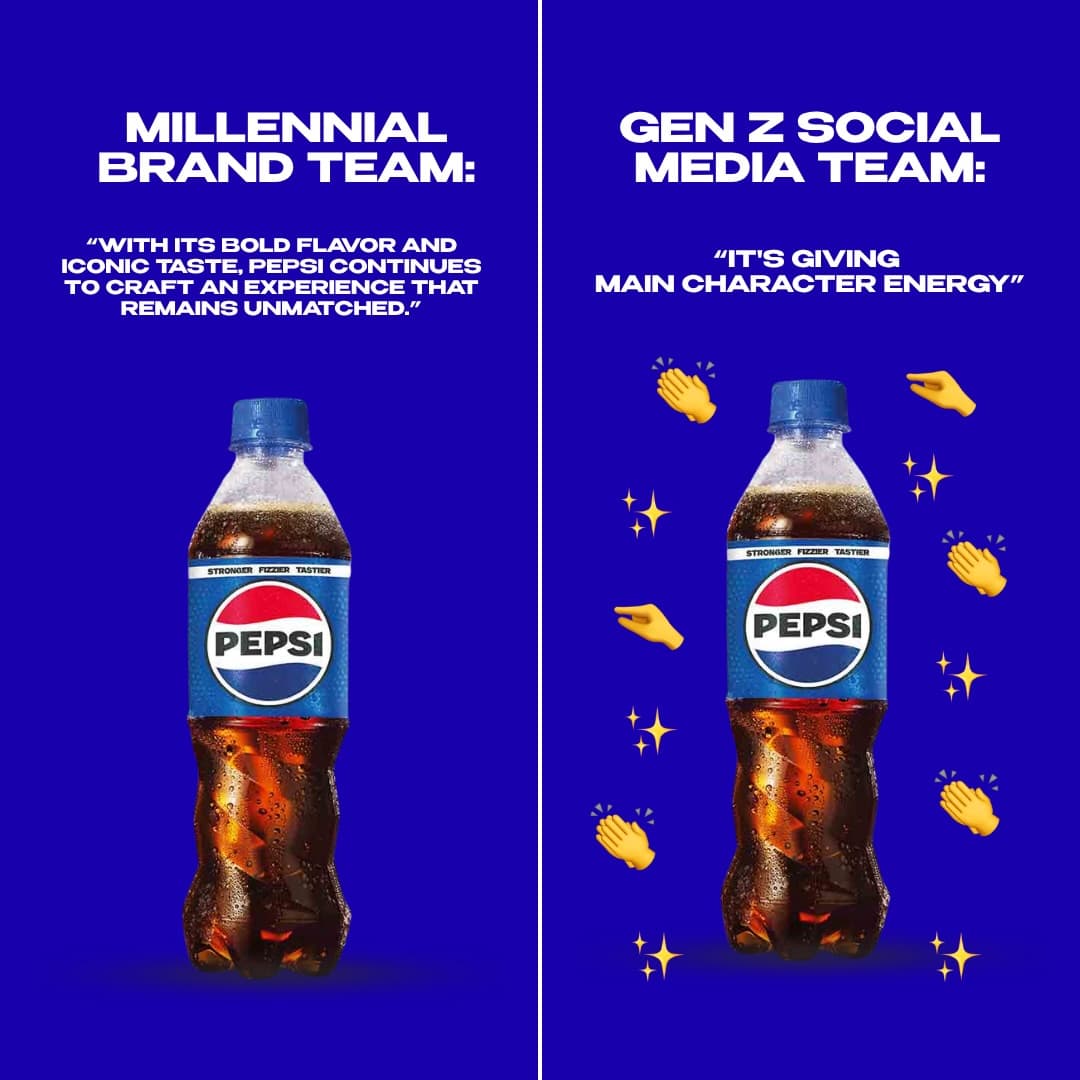 Pepsi Generational Marketing Instagram Story