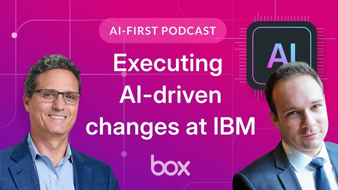 IBM AI-First Podcast Cover