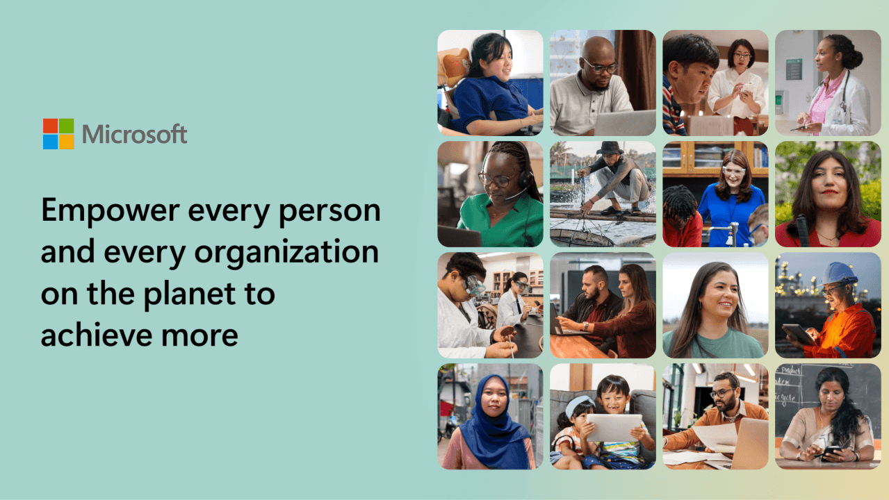 Microsoft Empower Every Person Marketing Campaign